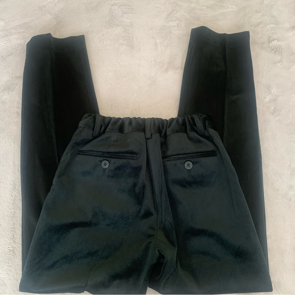 Appaman Fine Tailored Forest Velvet Suit Set Green Sz 12 Boys - Picture 6 of 16